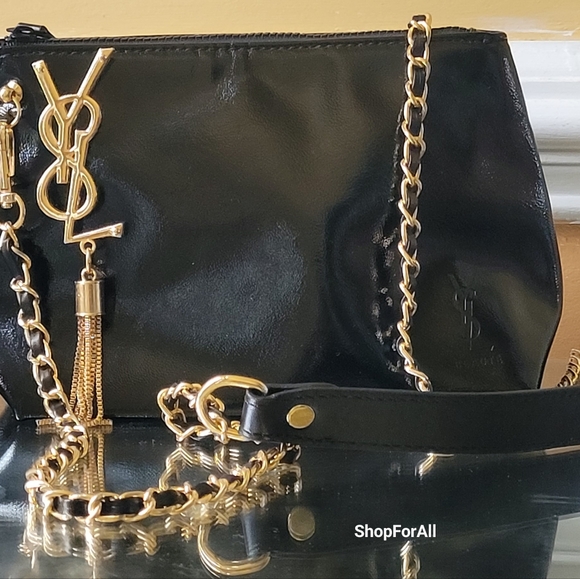 Ysl beauty cosmetic pouch to Convertible Bum/ Crossbody/Shoulder bag - Picture 3 of 16